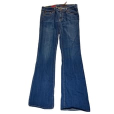 AG Adriano Goldschmied Womens 30R The Club Wide Leg Flare Mid Rise Jeans