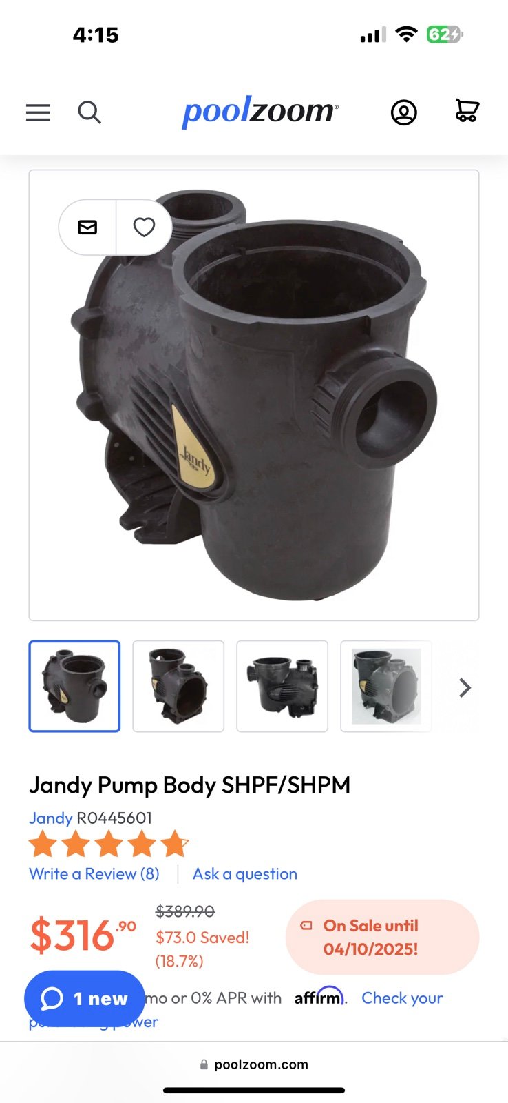 Pump Body R0445601