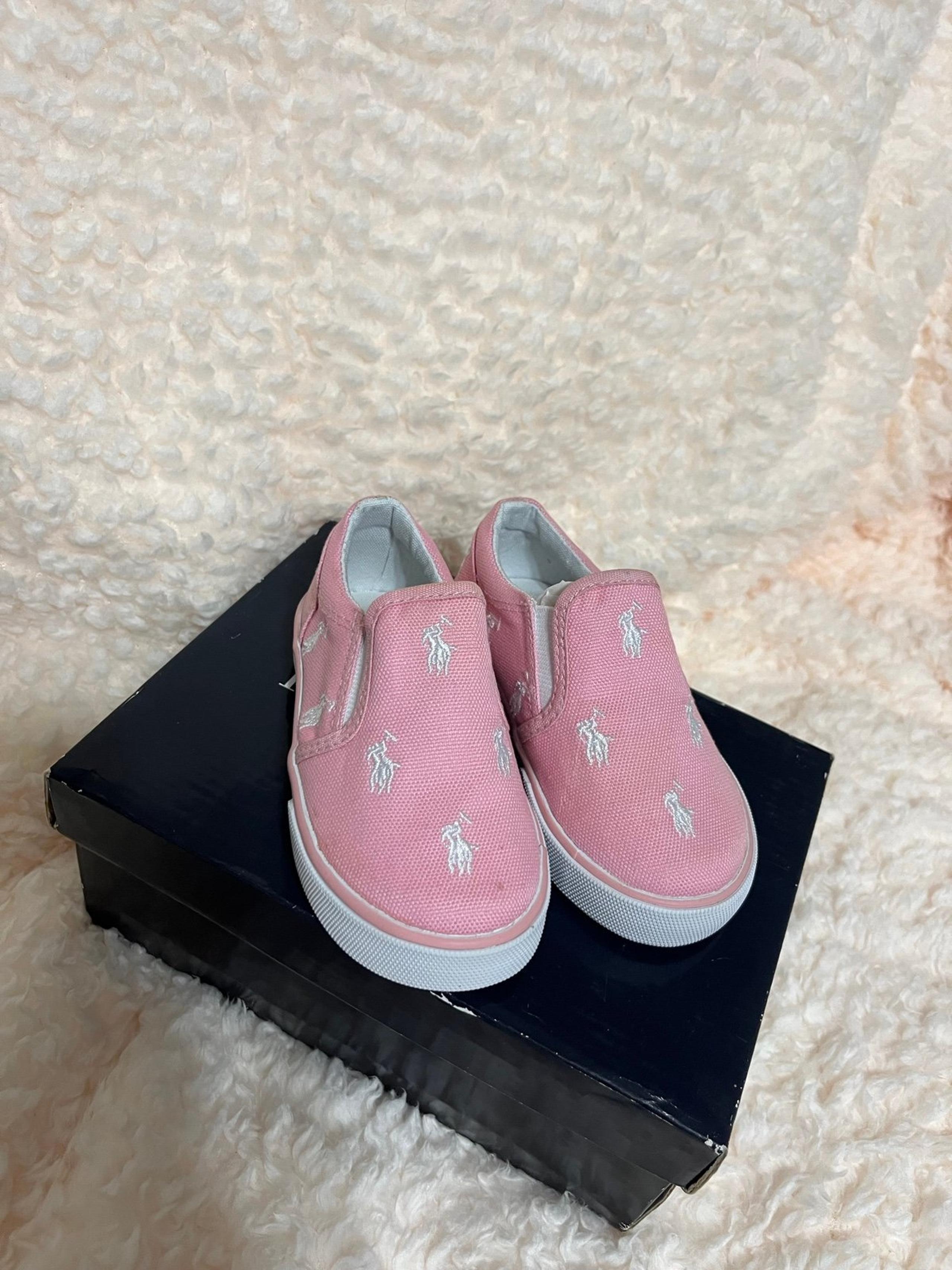 Polo by Ralph Lauren Toddler Pink Slip-On Shoes Size 6