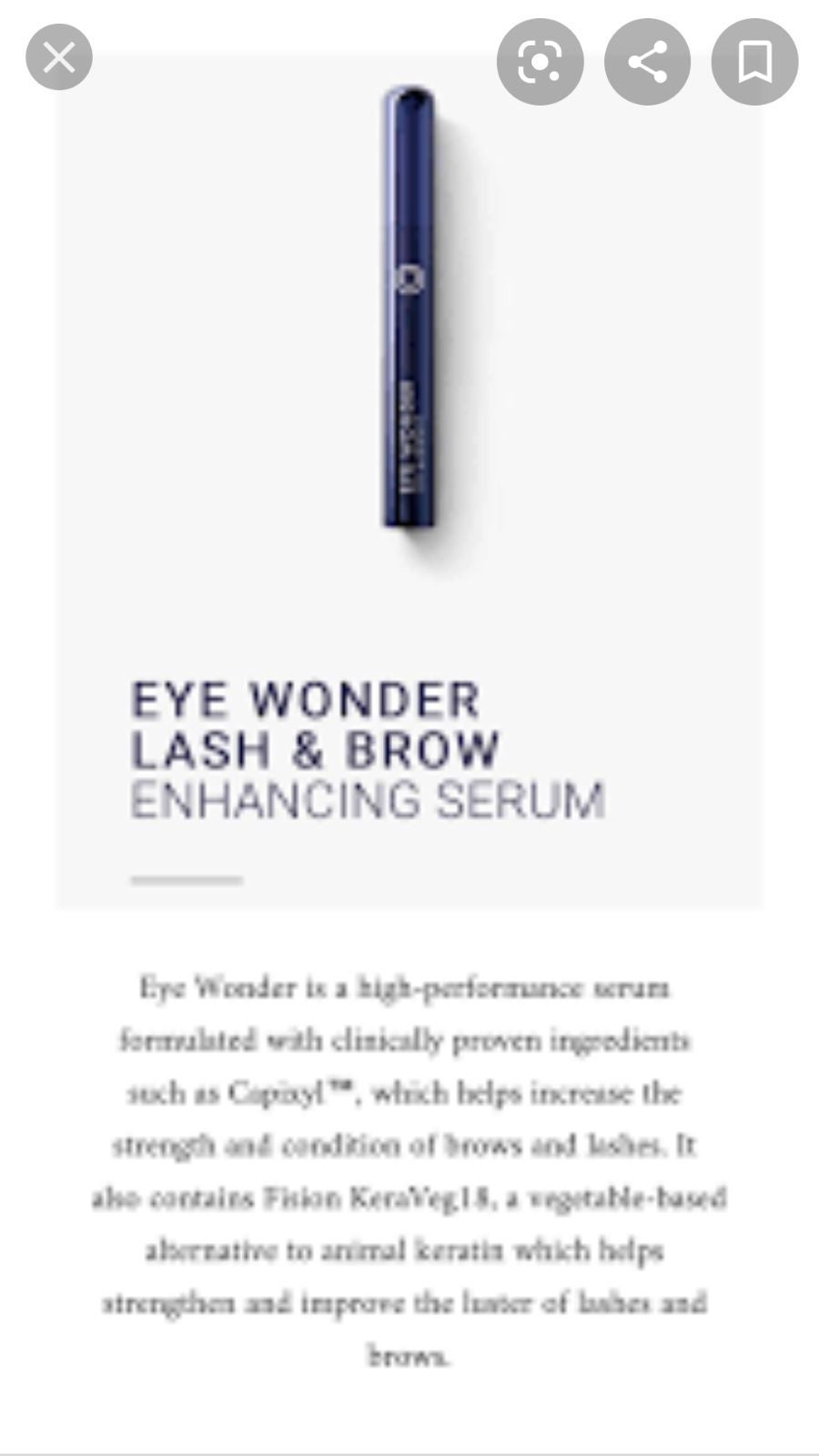 Lash and Brow serum by Monat