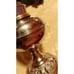 1890s THE B&H (Bradley and Hubbad oil lamp converted to electric can b turñed b