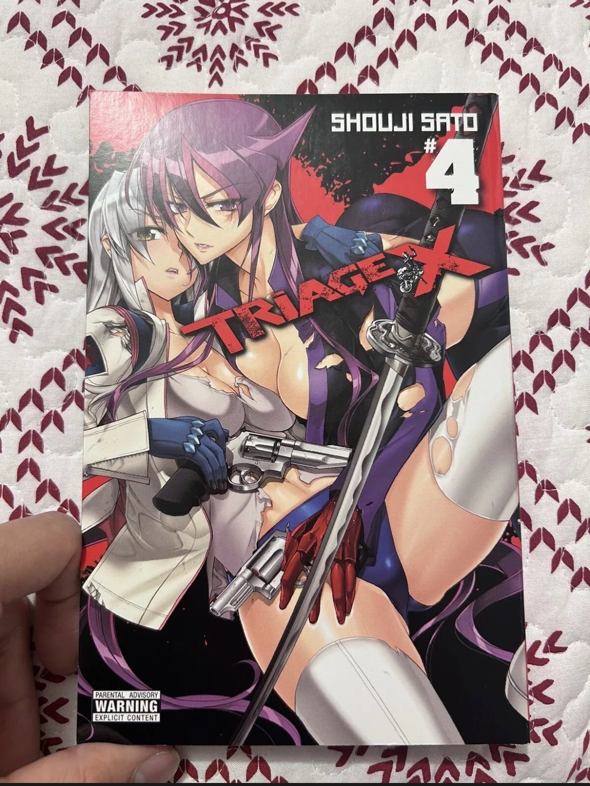 Triage X Manga Volume 4 First Printing