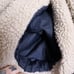 LEVI'S Sherpa Lined Trucker Jacket Denim Dark Wash Classic Casual Women's M