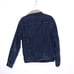 LEVI'S Sherpa Lined Trucker Jacket Denim Dark Wash Classic Casual Women's M