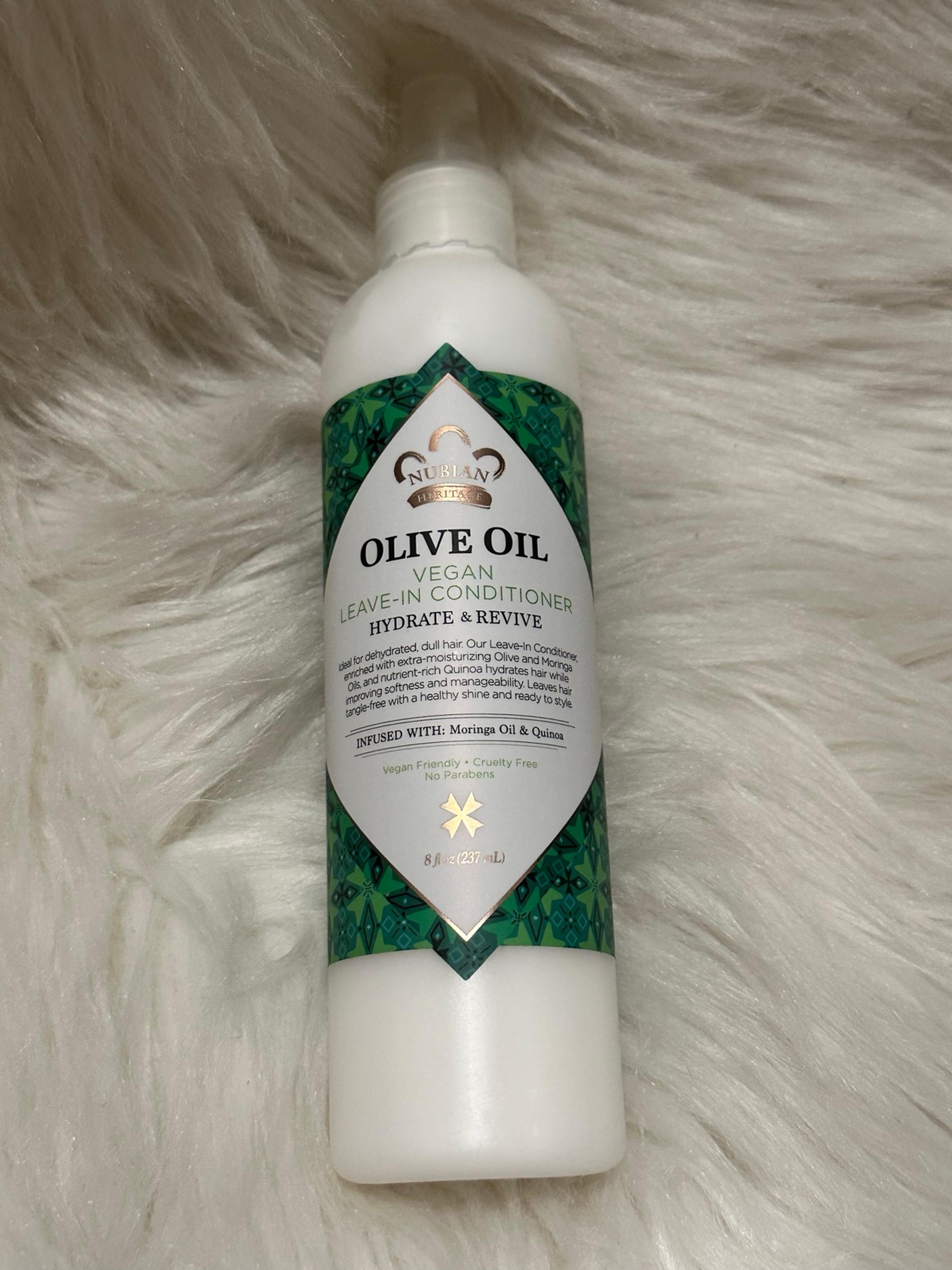 Nubian Olive Oil Vegan leave in conditioner