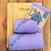 Norwex Diamond Textured Kitchen Towel Cloth Window Purple