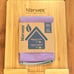 Norwex Diamond Textured Kitchen Towel Cloth Window Purple