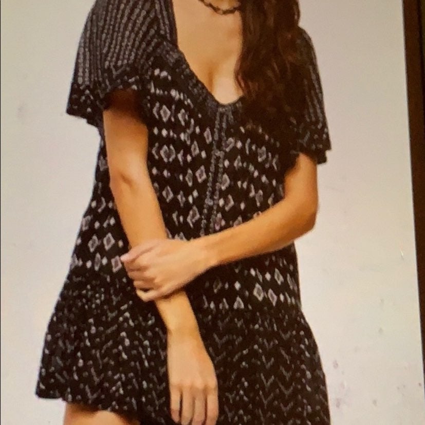 Free People Hearts Desire Tunic Dress S