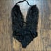 Adore Me Black Lace Bodysuit