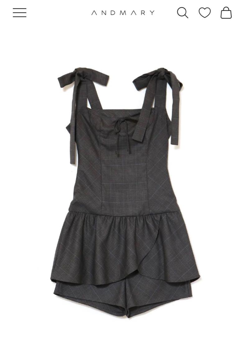 ANDMARY Gray Bustier