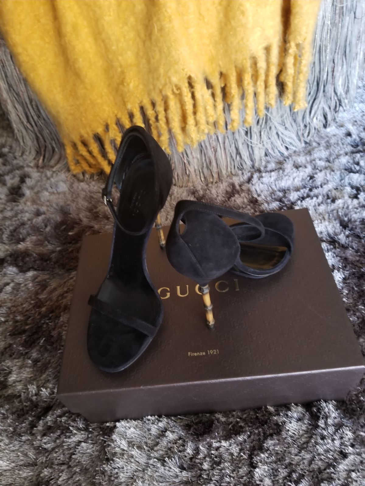 Gucci Suede Heels