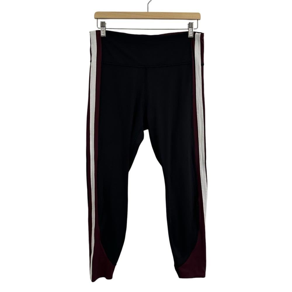 Athleta Womens Crunch Colorblock 7/8 SuperSonic Leggings Size L
