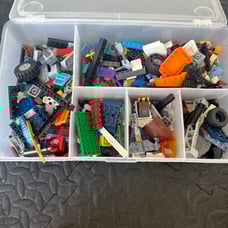 Real Lego lot star wars dc marvel Lego city