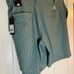Adidas Men's Ultimate 365 Sz 34 Gingham Woven Golf Shorts (Green Semi Mint) NWT
