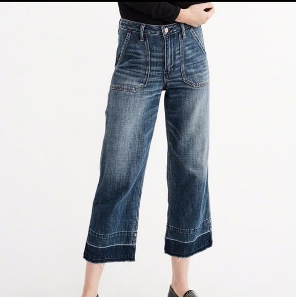 abercrombie & fitch cropped stovepipe ra