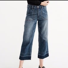 abercrombie & fitch cropped stovepipe ra