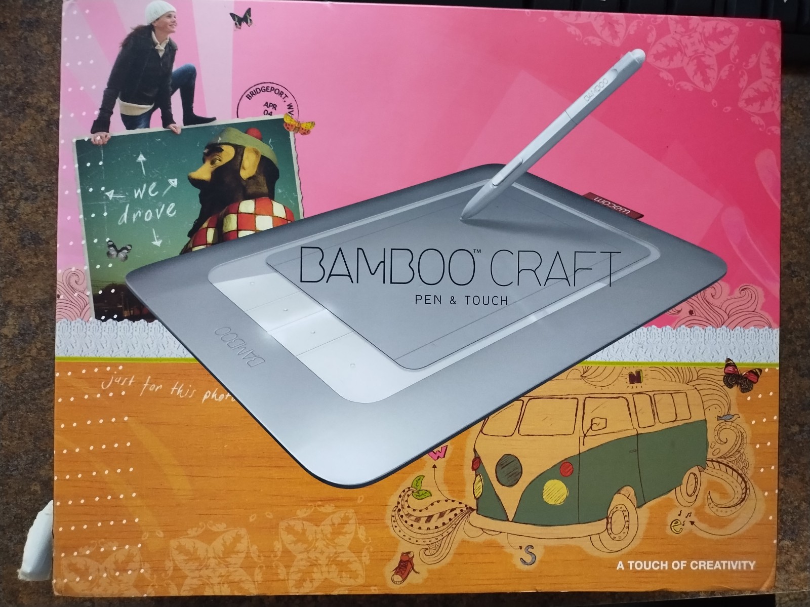 Wacom Bamboo Craft Graphics Tablet