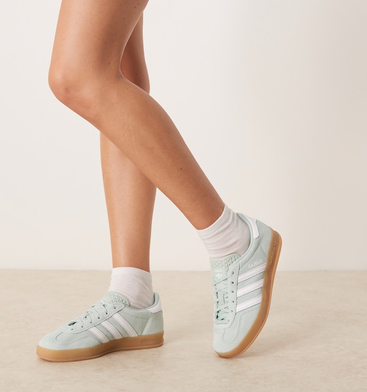 Adidas Samba ADV Silver Green Gum Sneakers
