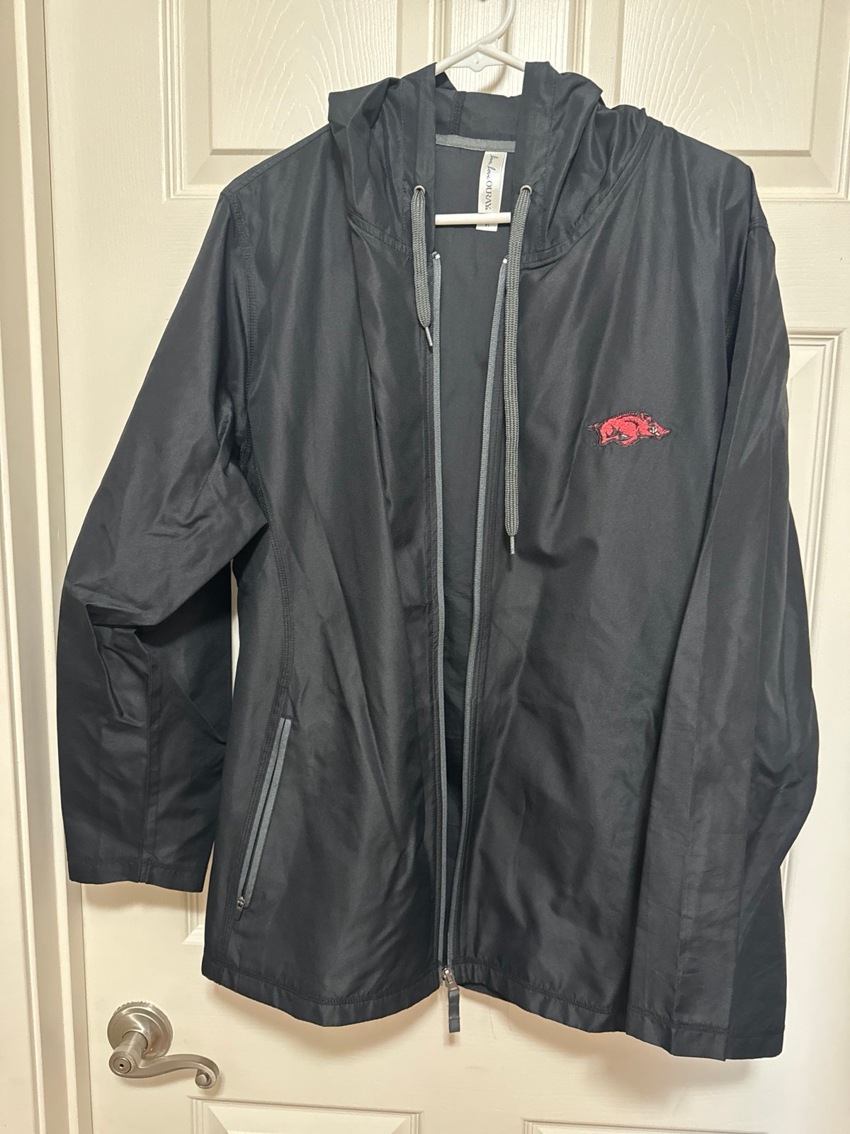Razorbacks light weight jacket