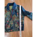 C:eed Festival Denim Jacket Women's Size Small Reversible Embroidered Gypsy...