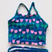 Hanna Andersson Girl Sunblock Print Tankini Set Size 4T 100 cm