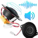 2PCS Super Tweeters Silk Dome Component Tweeters A Pillar Speaker Top Roof Speak