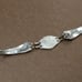 Vintage silver plated turquoise bracelet