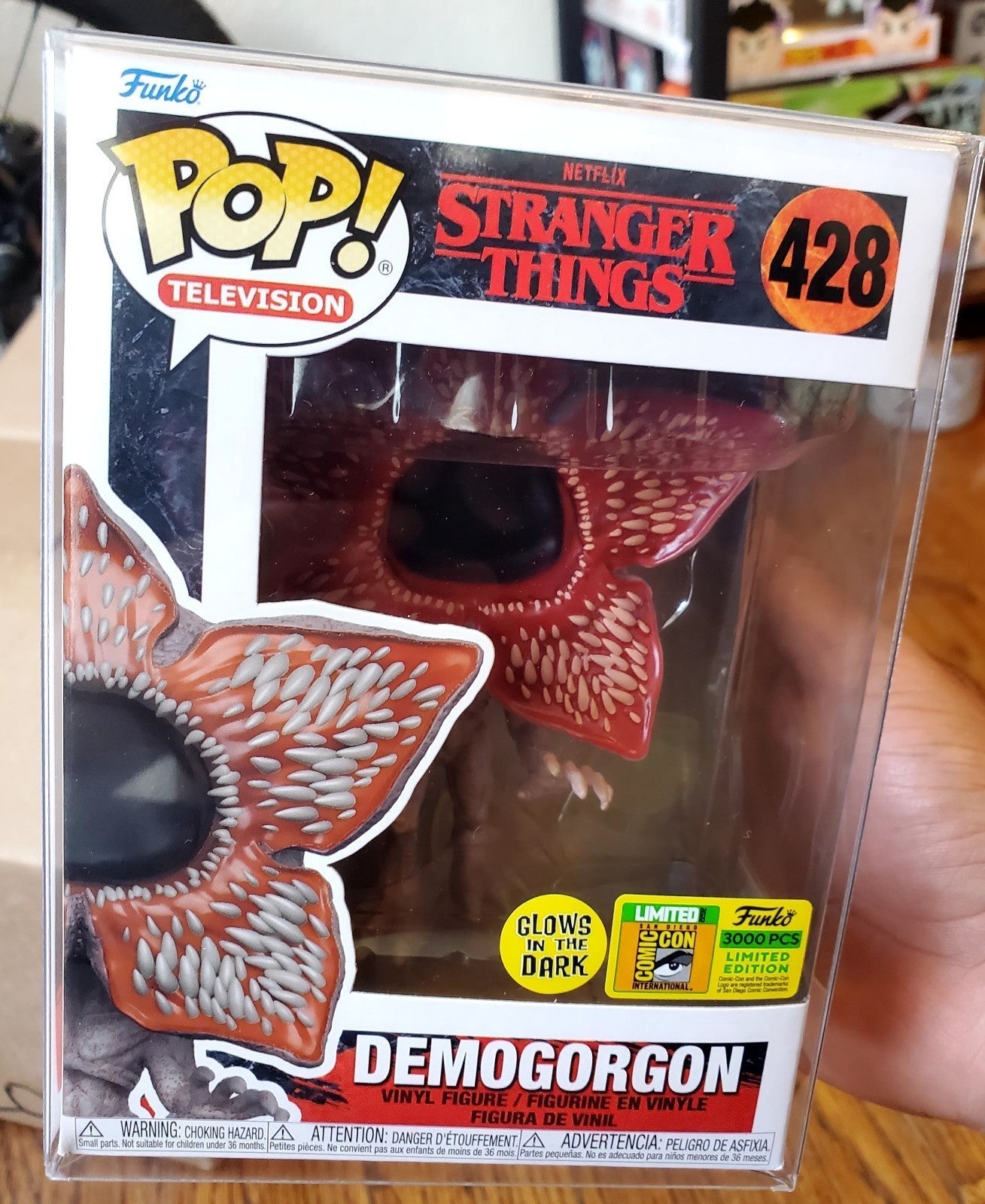 Funko Pop DEMOGORGON San Diego Comic Con