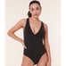 Andie Swim The Augustine One Piece in Black Metallic XL Tall NWT