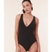 Andie Swim The Augustine One Piece in Black Metallic XL Tall NWT