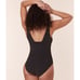 Andie Swim The Augustine One Piece in Black Metallic XL Tall NWT