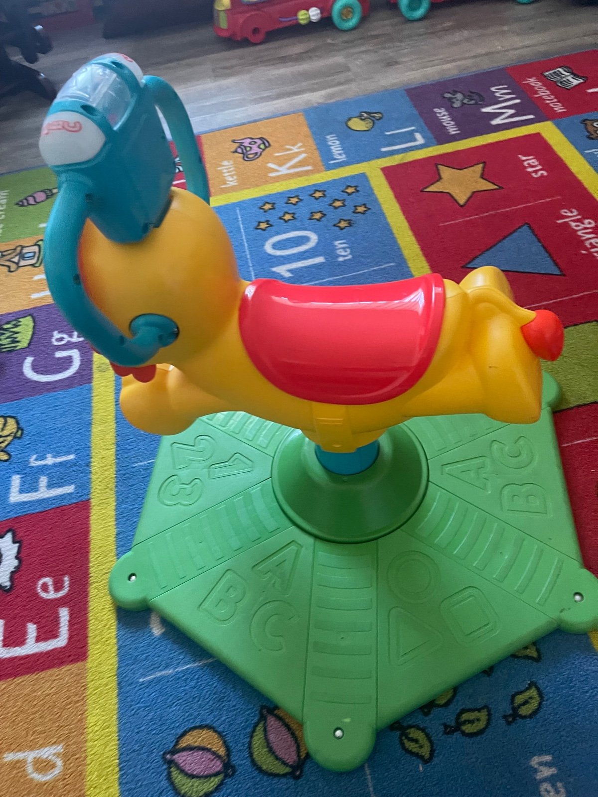 fisher price spin and play