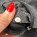 Lululemon Sz 10 Think Fast Hoodie Pullover Black Herringbone Heathered Women’s