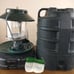 Vintage Coleman Double Mantle Propane Lantern 5154 097C w/ Carrying Case Mantles