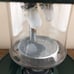 Vintage Coleman Double Mantle Propane Lantern 5154 097C w/ Carrying Case Mantles