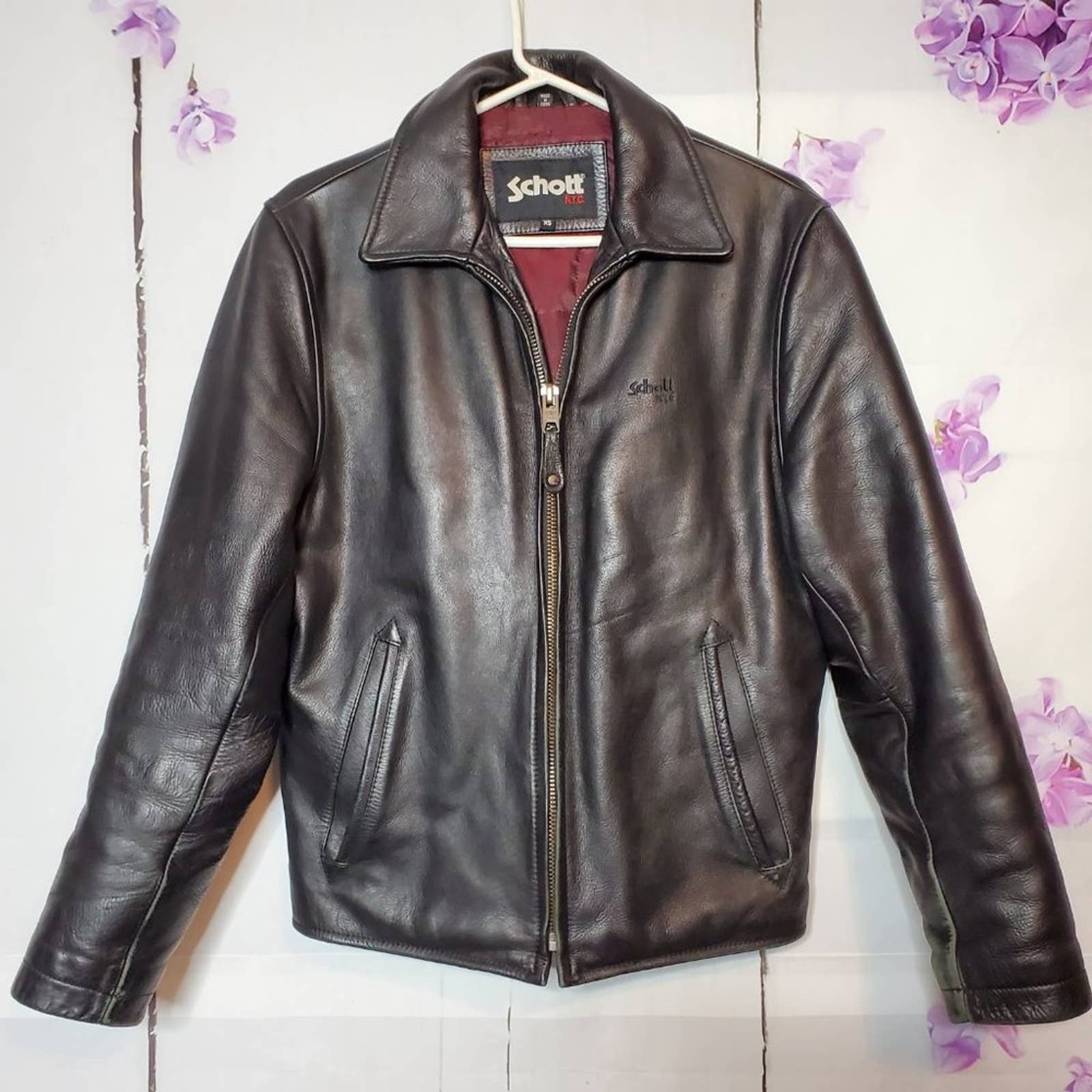 Schott NYC Coats & Jackets for Men | Mercari 半価特販 Schott 90s Leather Coat Over ステンカラーコート