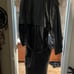 Antonio giovani Leather Trench Coat