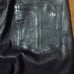 Rag and Bone Women's Size 27 Washed Burg 100 Percent Lamb Leather Pants
