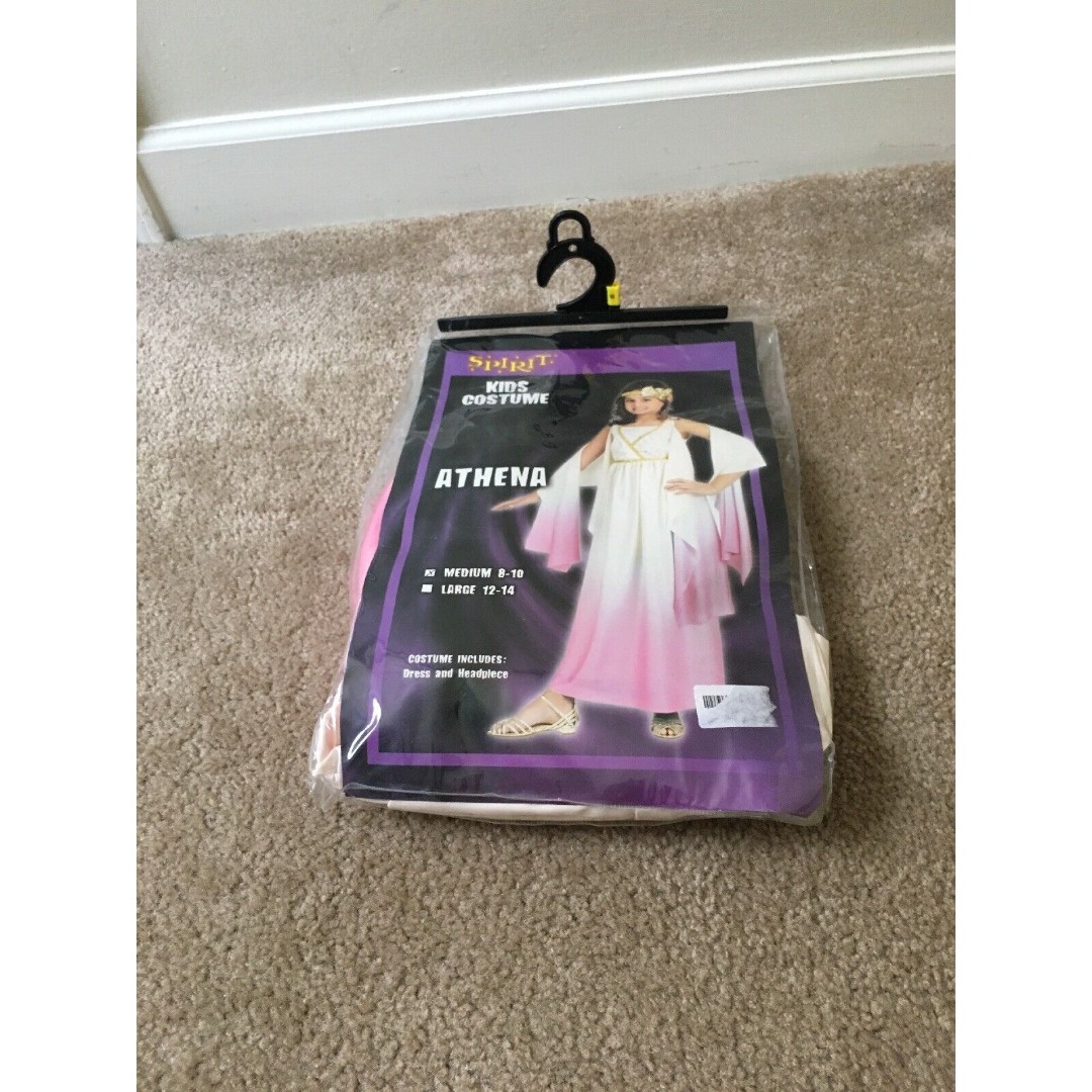 Spirit Athena Girls Halloween Costume Cosplay Halloween Size Medium