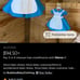 Alice in wonderland costume