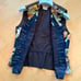 HERMES Gilet Zip-Up Multicolor Bird 40