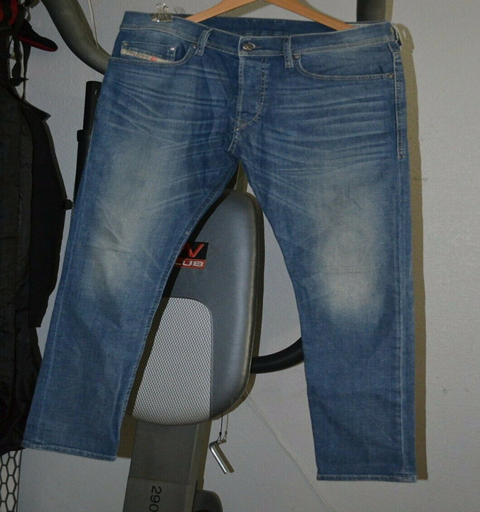 Mens Diesel Tepphar Wash 0665H_stretch slim skinny jean