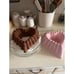 Nonstick Heart Shaped Fluted Cake Pan