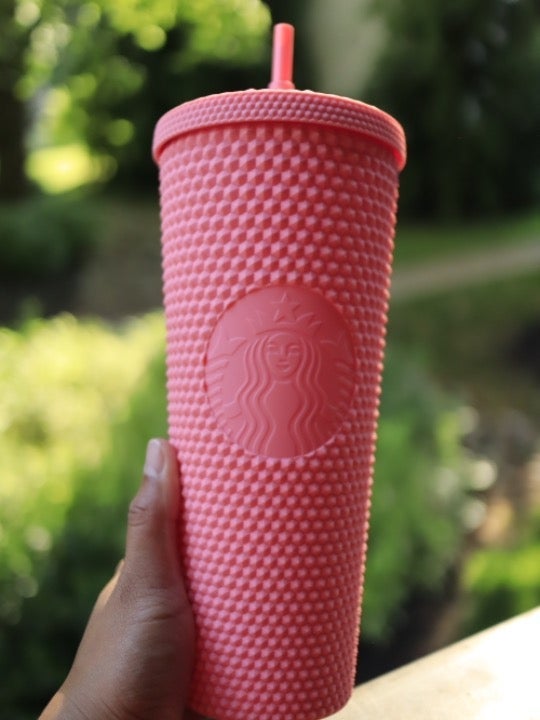 Starbucks bubble gum pink