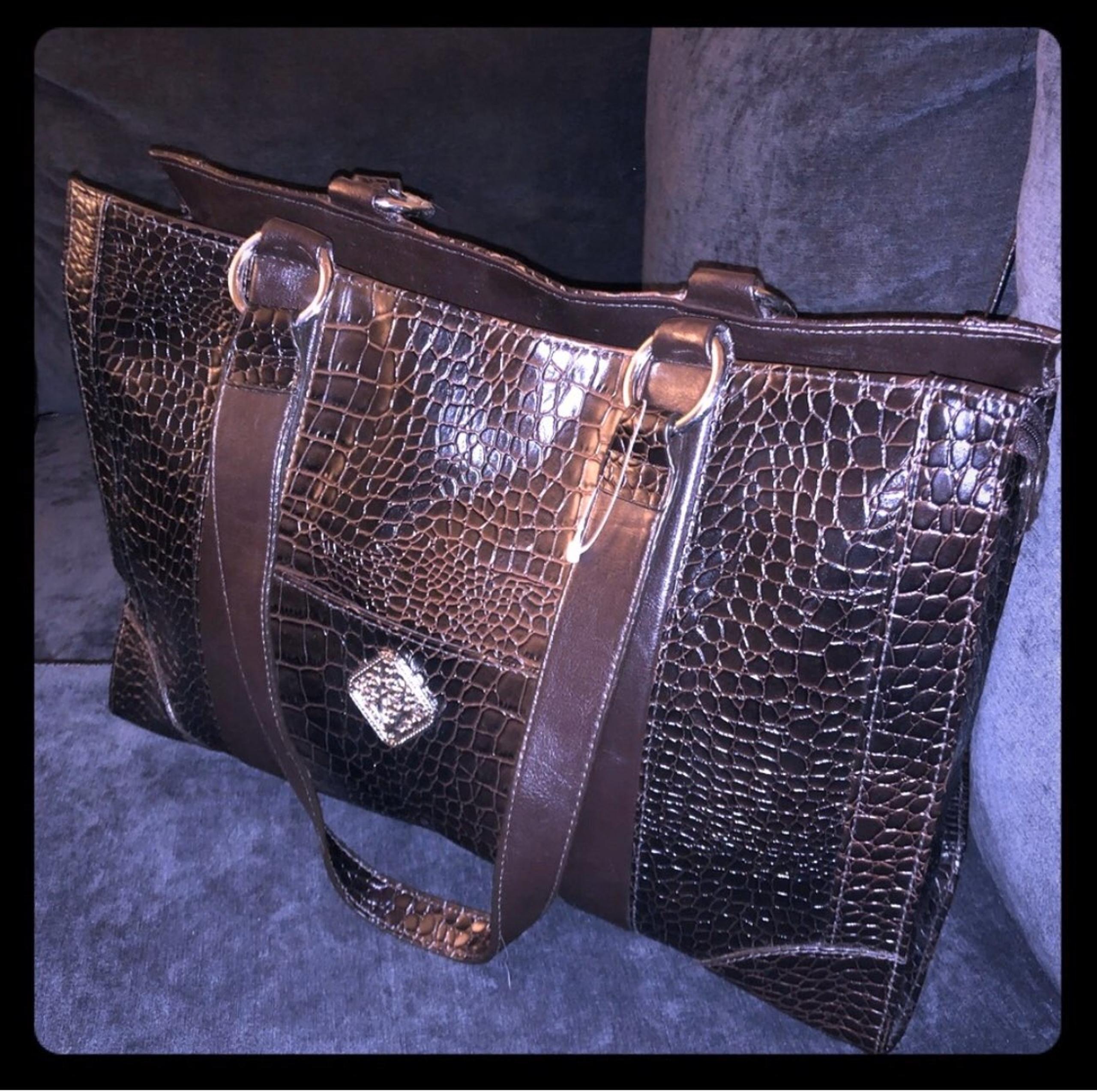 Coldwater Creek Footed Shoulder Bag