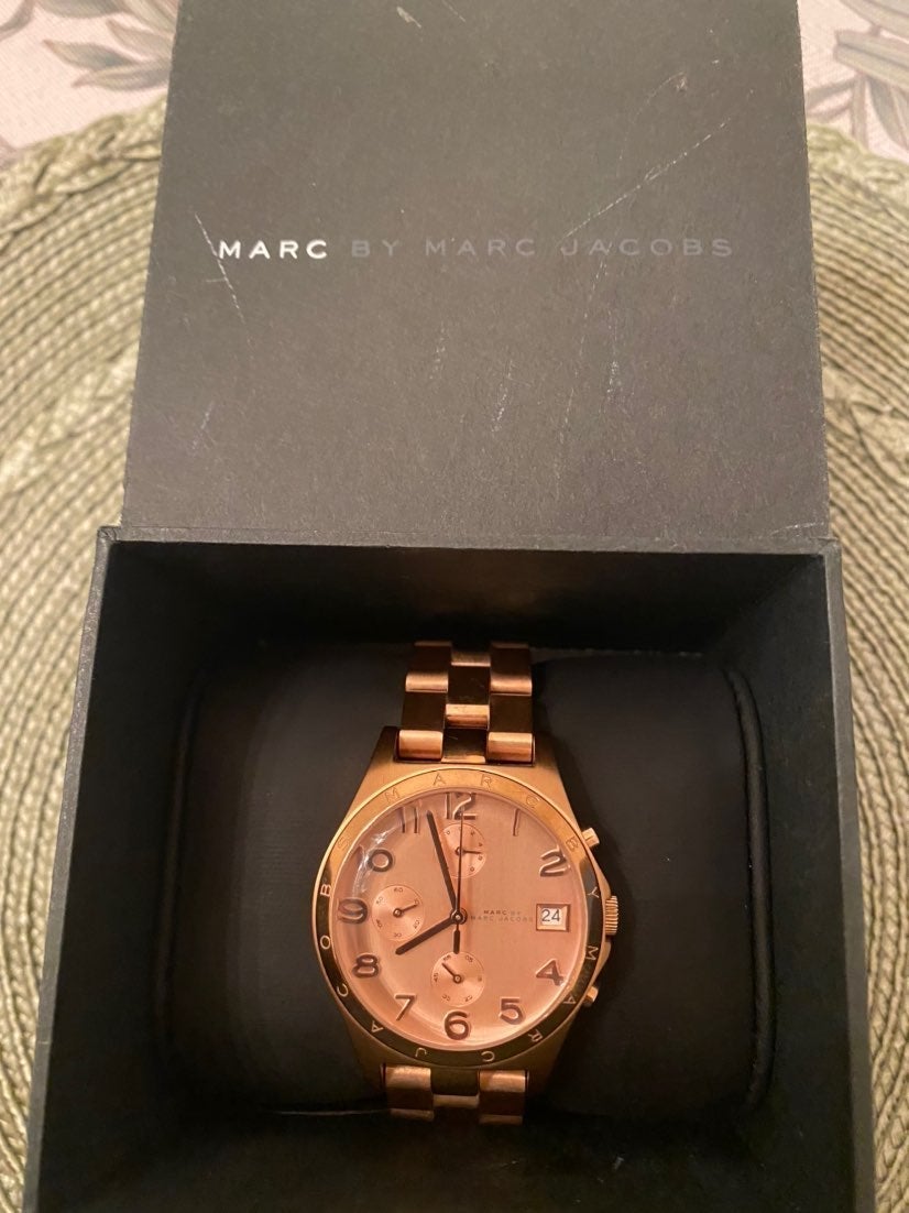 Marc Jacobs Rose Gold Watch Women's