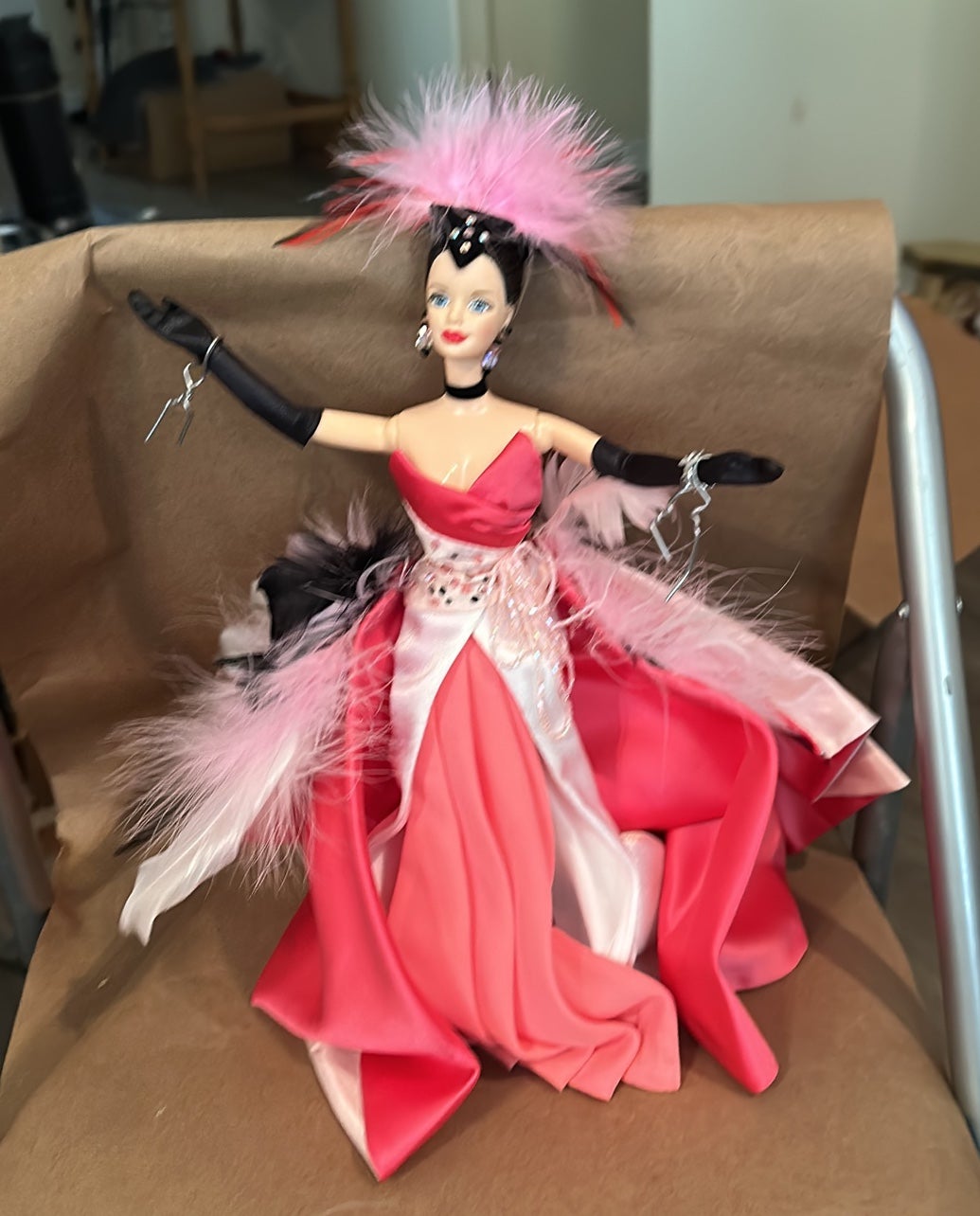 The Flamingo Barbie. Birds of Beauty Collection