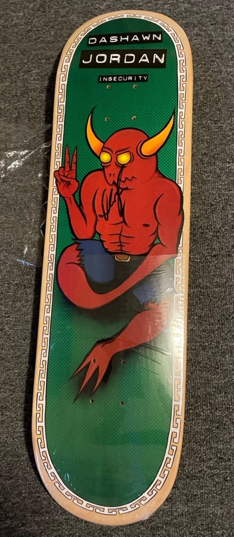 Toy Machine Autographed Dashawn Jordan | Insecurity Deck 8.5