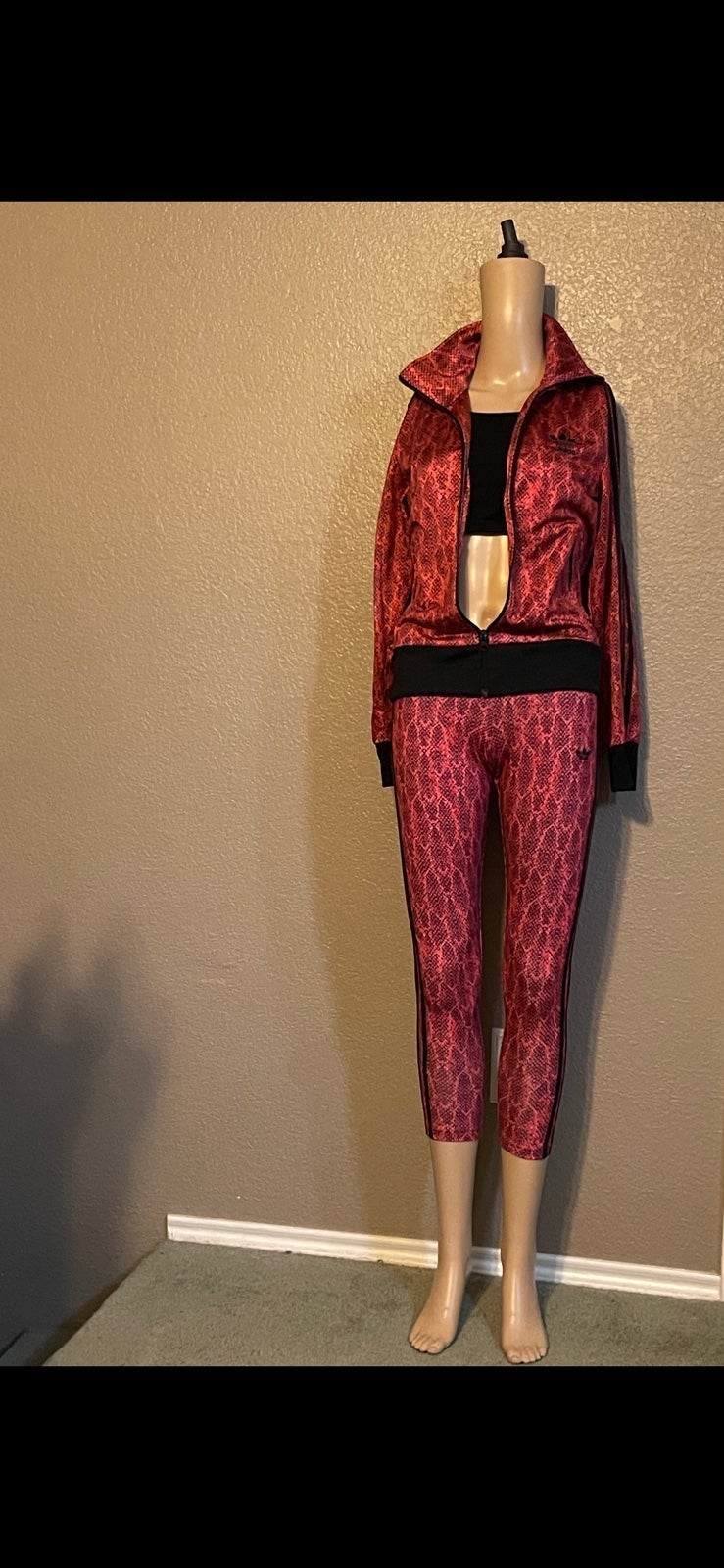 Adidas two piece jacket /leggings