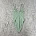 Lisca Vintage Mint Green Lace Bodysuit Teddy Lingerie Coquette Size Medium